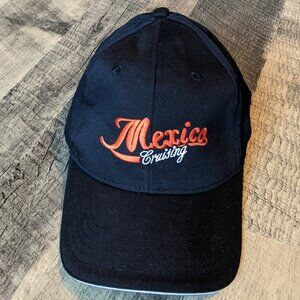 Mexico Cruising Hat Black Cotton Baseball Cap Strapback